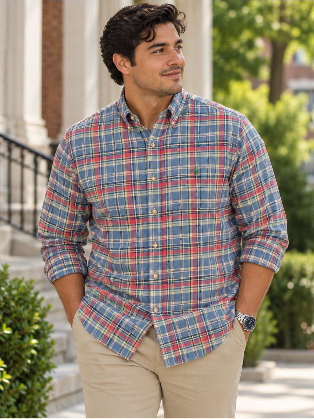 Polo Ralph Lauren Classic Fit Plaid Shirt XXL